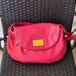 Marc Jacobs Natasha Leather Crossbody, pink